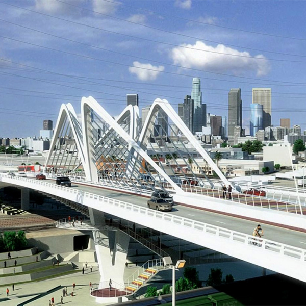 Sixth Street Viaduct by Safdie Rabines Architects