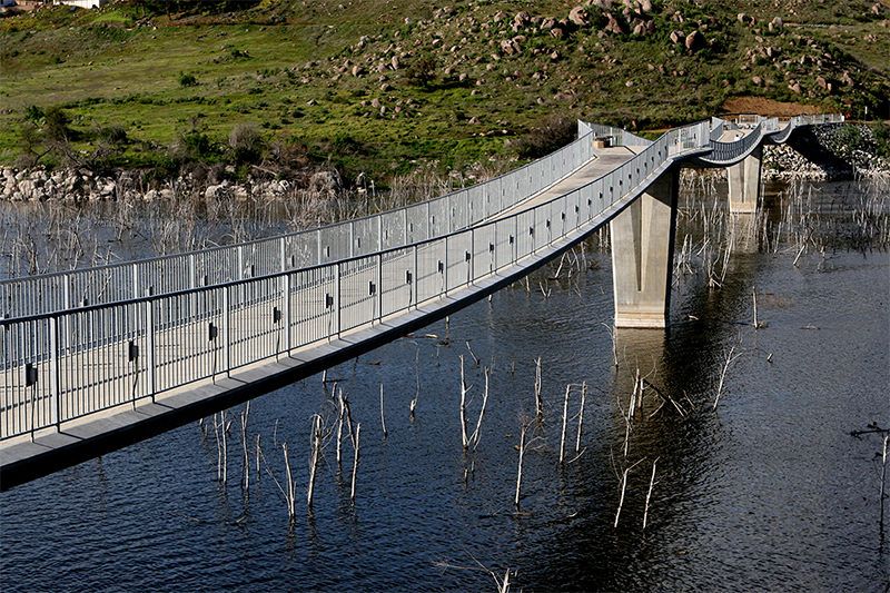 Lake Hodges Bicycle/Pedestrian Bridge Safdie Rabines Architects