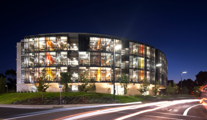 Structural and Materials Engineering Building at UCSD