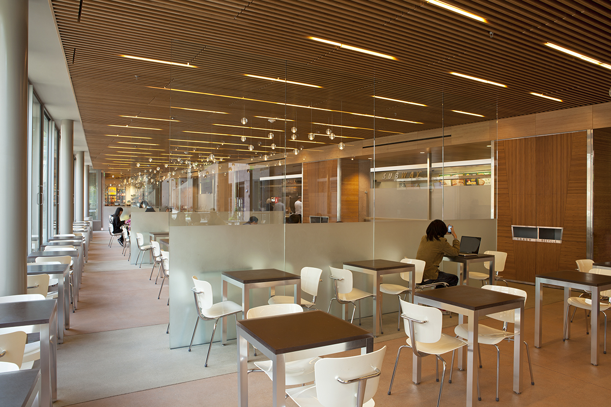 UCLA Student Center by Safdie Rabines Interiors